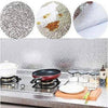 Self-Adhesive Kitchen Aluminium Wall Sticker – Oilproof & Waterproof - Mega Cart