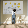 Self-Adhesive Whiteboard Wall Sticker - Erasable & Reusable - Mega Cart