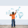 Self-Adhesive Whiteboard Wall Sticker - Erasable & Reusable - Mega Cart