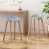 Set Of 5 - PrimeNest Vegas Bar Stool – Sleek, Modern Comfort for Any Space - Mega Cart