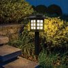 Set of 6 Solar Garden Lamps for Yard or Pathways - Mega Cart