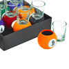 Set of 9 Pool Ball Shot Glasses - Mega Cart