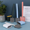 Silicone Toilet Brush with Holder - Hygienic & Durable Cleaning Tool - Mega Cart
