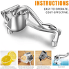 Single Press Hand Press Fruit Juicer - Mega Cart