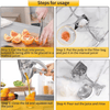 Single Press Hand Press Fruit Juicer - Mega Cart