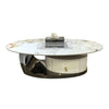 PrimeNest Tiara Coffee Table – Minimalist Oval Design - Mega Cart