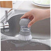 Soap Dispensing Cleaning Pot Brush With Holder - Mega Cart