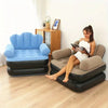 Compact & Foldable Inflatable Sofa with Armrest - Mega Cart