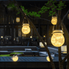 Solar Crack Ball Hanging Lantern - Mega Cart
