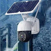 Solar-Powered 5G WiFi Camera with Night Vision & PIR Alarm - Mega Cart