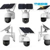 Solar-Powered 5G WiFi Camera with Night Vision & PIR Alarm - Mega Cart