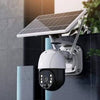 Solar-Powered 5G WiFi Camera with Night Vision & PIR Alarm - Mega Cart