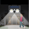 Solar Powered LED Wall Light - Mega Cart
