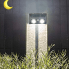 Solar-Powered Motion Sensor LED Wall Light for Outdoor Use - Mega Cart