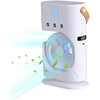 500ML Portable Mist Fan with Colorful LED Lighting - Mega Cart