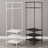 Space-Saving Multifunctional Corner Shelf Rack - 3 Tier Metal - Mega Cart