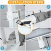 Waterproof Solar Street Pole Light with Remote Control - Mega Cart