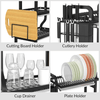 Stainless Steel Dish Drainer Rack with Drainboard - Mega Cart