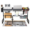 Stainless Steel Large Canopy Dish Rack & Kitchen Organiser - Mega Cart