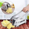 Stainless Steel Multifunctional Potato, Veggie & Fruit Chipper - Mega Cart