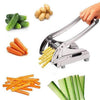 Stainless Steel Multifunctional Potato, Veggie & Fruit Chipper - Mega Cart