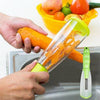 Stainless Steel Peeler with Storage Box for Fruits & Veggies - Mega Cart