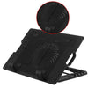 USB Powered Laptop Cooling Pad with Fan Stand - Mega Cart
