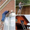 Aluminium Telescoping Extension Ladder - Mega Cart