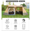 Outdoor Two-Room Tent with Easy Setup and Ventilation