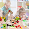 Wooden Toy Tool Box Set for Kids - Mega Cart