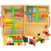 Wooden Toy Tool Box Set for Kids - Mega Cart