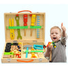 Wooden Toy Tool Box Set for Kids - Mega Cart