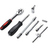 46PCS 1/4” Drive Socket Ratchet Wrench Set - Mega Cart