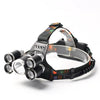 5-Head Multi-LED Head Torch – Outdoor & Emergency Use - Mega Cart