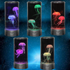 Tower Jelly Fish Lamp With 18 LED Changing Colors - Mega Cart