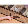 Under Bed Shoe Organiser - Soft, Durable, Holds 12 Pairs - Mega Cart