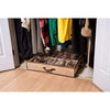 Under Bed Shoe Organiser - Soft, Durable, Holds 12 Pairs - Mega Cart