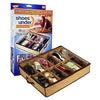 Under Bed Shoe Organiser - Soft, Durable, Holds 12 Pairs - Mega Cart