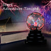 USB Plasma Crystal Ball Night Light - Touch & Sound Activated - Mega Cart