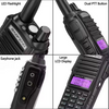 UV-82 Dual Band Analog Portable Two-Way Radio - Mega Cart