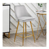 PrimeNest - Modern Kitchen Island Stool with Footrest - Mega Cart
