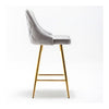 PrimeNest - Modern Kitchen Island Stool with Footrest - Mega Cart