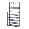 Versatile 5-Shelf Storage Rack for Home and Office Organisation - Mega Cart