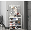 Versatile 5-Shelf Storage Rack for Home and Office Organisation - Mega Cart