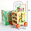 Kids Wooden Activity Walker Toy - Mega Cart