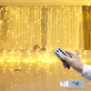 Warm White Curtain Lights 2x3m - Mega Cart