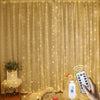 Warm White Curtain Lights 2x3m - Mega Cart