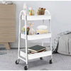 Multi-Purpose 3 Tier Metal Storage Cart - Mega Cart