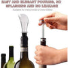 Wine Vacuum Stopper & Pourer Set - Spill-Free & Preserves Freshness - Mega Cart