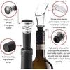Wine Vacuum Stopper & Pourer Set - Spill-Free & Preserves Freshness - Mega Cart